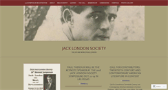 Desktop Screenshot of jacklondonsociety.org